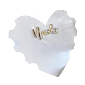 Sharplace Nail Photo Prop acrylique compact simple surface lisse multifonctionnelle, accessoires technologiques, tableau d'affichage d'art, pour le salon de (RT Technology, neuf)