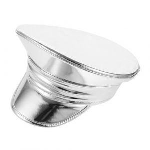 Healvian Chapeau de Marin Brillant Femme en PU Chapeau de F&ecirc;te &Eacute;blouissant Accessoire &Eacute;l&eacute;gant pour F&ecirc;te Taille Unique (Le Sengyu, neuf)