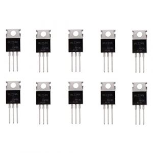 BOJACK IRLZ34N MOSFET 30 A 55 V IRLZ34NPBF Transistors à effet de champ à canal N TO-220AB (paquet de 10 pièces) (BOJACK, neuf)