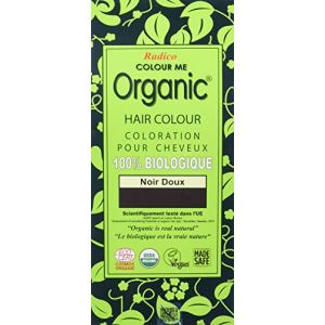 Radico colorez moi organiques 100% herbes naturelles de longue durée couleur des cheveux doux noir 100g / 3,53 onces (Samtige Haut, neuf)