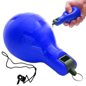 Vgvgaj Sifflet &Agrave; Main Arbitre Hygi&egrave;ne Hygienic Sports Whistle 12.8X6.7cm Sifflet Poire Professionnel Sifflets Pression PVC Bruyant Sifflets &Agrave; Main Pression pour Basketball Football (MightMone, neuf)