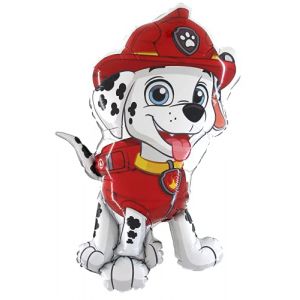 Toyland&reg; de 86 cm (34") Ballon g&eacute;ant en aluminium &agrave; l'effigie du personnage de Paw Patrol Marshall - Ballons de f&ecirc;te pour enfants (Toyland&reg;, neuf)