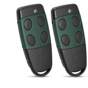 Glitfix Telecommande Portail 433.92 MHz pour Cardin S449 QZ1, QZ2, QZ3,QZ4, T&eacute;l&eacute;commande de Portail pour Cardin TXQ449100 TXQ449200, Rolling Code, 4 Canaux, pour Porte de Garage Cardin (2pcs) (Tongmaotianxia, neuf)