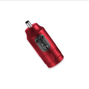 Alimentation de tatouage sans fil - batterie rechargeable Ttoogo pour machines à tatouage rotatives, affichage OLED, charge rapide, compatible RC,Rouge,DC (TTOOGO Tattoo, neuf)