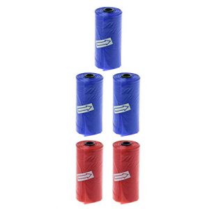 Lot de 5 sacs poubelle jetables en poly&eacute;thyl&egrave;ne pour b&eacute;b&eacute; 28 x 22 cm (ShiChuangDa-UK, neuf)