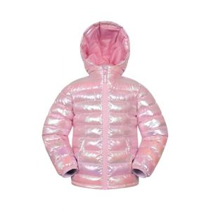 Mountain Warehouse Seasons Doudoune rembourr&eacute;e pour enfants &ndash; Manteau imperm&eacute;able l&eacute;ger et isolant, pour gar&ccedil;ons et filles &ndash; Automne, hiver, &eacute;cole, voyage, rose p&acirc;le, 9-10 ans (Mountain Warehouse, neuf)