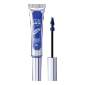 Mascaras Selection Masacara Masacara coloré résistant à l'eau longue durée Masacara épais couleur arc-en-ciel breloque queue de raton laveur (bleu, taille unique) (HZling, neuf)