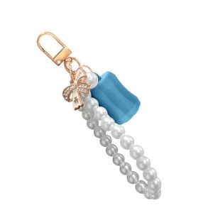 Porte-cl&eacute; portable pour baume &agrave; l&egrave;vres - Clip &agrave; lib&eacute;ration rapide - Design tendance - Compatible avec plusieurs marques - Essentiel de voyage - Anti-perte (ERSHI, neuf)