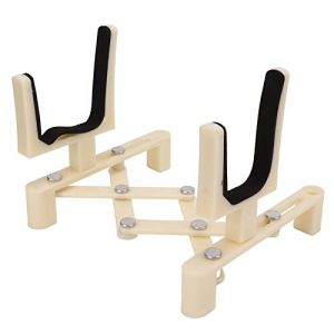 Support Pliant pour Violon, Support d'affichage Pliable pour Violon Facile &agrave; Utiliser, M&eacute;tal ABS R&eacute;sistant &agrave; l'usure pour le Travail en Int&eacute;rieur pour ukul&eacute;l&eacute; (Beige) (Neufday ss, neuf)