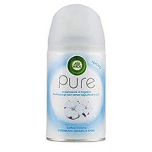 Airwick Recharges pour parfum pour ambiances en spray automatique Freshmatic, lot de 1 recharge, parfum pur en coton, recharge de 250 ml (WeServ Store, neuf)