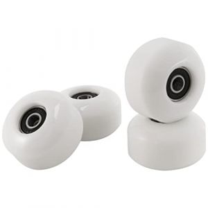 Giilayky Roues de skateboard avec roulements 52 x 30 mm Street PU Pièces de skateboard Cruiser Longboard (lot de 4) Blanc (weizhaideng, neuf)