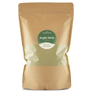 Argile Verte Illite - Poudre surfine - 1kg - Argile Brute 100% naturelle, qualité Premium - Pour la cosmétique maison (La Compagnie des Sens, neuf)