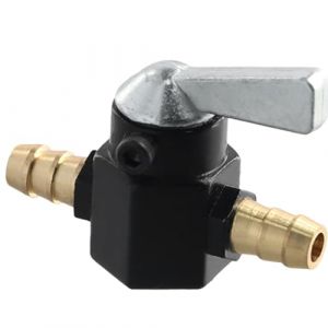 dentedeleao Robinet D'essence, Interrupteur de Robinet D'essence, Robinet D'essence Universel 8mm Compatible pour Scooter, Mobylette, Moto, Quad (Noir) (Boa&nbsp;Pra Caramba, neuf)