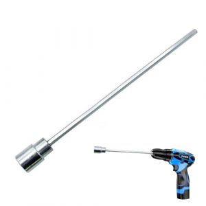 Manivelle de caravane pour visseuse sans fil, rallonge de manivelle avec écrou de 19 mm pour supports de manivelle, longueur 30 cm, rallonge pour supports de manivelle, caravane, caravane (hongcommerece, neuf)