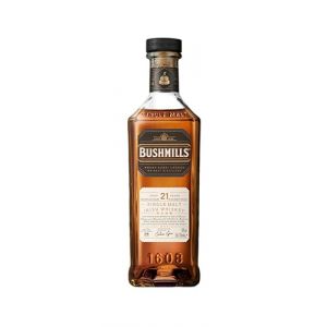 Bushmills 21 Years Old RARE Single Malt Irish Whiskey 40% Vol. 0,7l in Giftbox (Urban-Drinks, neuf)