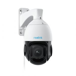 Reolink 4K PTZ Caméra Surveillance PoE Extérieure avec Zoom Optique 16X, Pan 360°+Tilt 90°, Suivi Automatique, Vision Nocturne IR 260ft, Détection Intelligente, Audio Bidirectionnel, RLC-823A 16X (ReolinkEU, neuf)