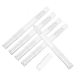 SMASOLO 5 pi&egrave;ces Stylo Vide pour Fond de Teint Transparent avec Pointe Pinceau Stylo &agrave; Huile pour Ongles Rechargeable Applicateur Vacuum Twist Portable Anti-fuite pour Maquillage et (SEASOON, neuf)
