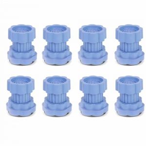 VNDGEOUH Coussin rehausseur Universel for Socle de Machine à Laver, Protection Anti-Marche for socles, for Machines à Laver et réfrigérateurs, for Machines à Laver et réfrigérateurs(8 pcs) (Shaohua-FR, neuf)