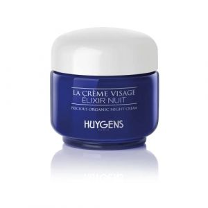 HUYGENS - La crème Visage Élixir Nuit - Certifiée BIO - 50ml - Apaise, Hydrate, Acide Hyaluronique - 99% naturelle - Vegan - Made in France (HUYGENS, neuf)