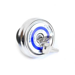 Kulture Jeep Bouchon R&eacute;servoir Argent&eacute; M&eacute;tal 1/4 Tour &Agrave; Torsion Compatible Voiture Jeep CJ7 & Wrangler YJ 80-90 J5350897 (Kulture Jeep, neuf)