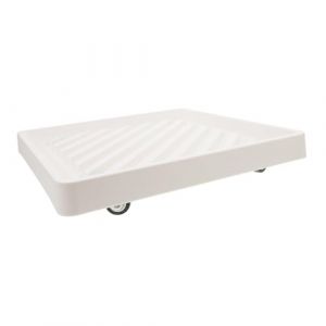 Toddmomy Dolly De Plante Roulante avec Roues Support De Pot Mobile Plateau Carré Résistant pour Intérieur Et Jardin Base De Fleurs avec Design De Rétention Eau (Biccod, neuf)