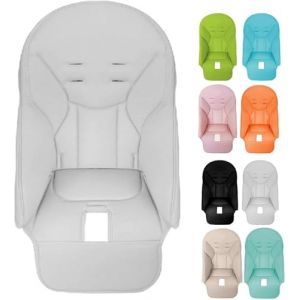 Coussin Chaise Haute Bebe, Housse Chaise Haute Bebe En Cuir PU, Coussin De Chaise Salle À Manger Respirant Souple, Housse Chaise Haute Pour Bébé Pour Peg-Perego,Siesta Zero3,Baoneos,Kosmics Jané (yumksn, neuf)