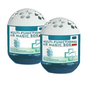 Lot de 2 bo&icirc;tes magiques pour purification de l'air int&eacute;rieur - Multifonction &agrave; base de plantes - Sans bruit - Pour la maison et les zones d'animaux domestiques - Excellent rapport qualit&eacute;/prix (HeFeiErLingWuEr, neuf)