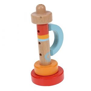 Totority Trompette en Bois Jouets pour Bébés Et Tout-Petits Trompette pour Enfants Jouet Trompettes Jouet Jouets Miniatures Trompette Jouet Miniature Jouet Trompette Créatif Enfant en Bas (Yunfan YBJ, neuf)