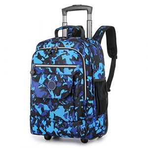 CONSIELI Sac &agrave; Dos &agrave; Roulettes Gar&ccedil;ons Filles Cartable &agrave; Roulettes Imperm&eacute;able Sac l'&eacute;cole Voyage &Eacute;tudiant Entreprise Bagages (SYDARSYN, neuf)