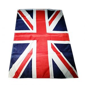 My London Souvenirs Drapeau du Royaume-Uni, 150 x 90 cmAvec 2 œillets.Emballage de haute qualité.Accessoire élégant et polyvalent, drapeau de collection.Convient pour une utilisation en extérieur comme en intérieur.Souvenir du Royaume Uni inoubliable et é