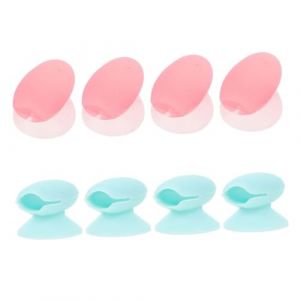 Beaupretty Housses De Protection En Silicone Pour Pinceaux à Lèvres 8 Pièces Demi-transparent Rouge Et Vert Protège-pinceaux Anti-poussière Accessoires Cosmétiques Pour Maquillage Lèvres (lorianca, neuf)