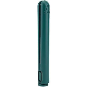 ShanGaiLi Mini fer &agrave; friser double usage/fer &agrave; lisser plat pour voyage et coiffure/rechargeable par USB/baguettes &agrave; friser portables sans fil (vert) (INVEES++Good, neuf)