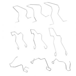 9pcs Support de Clip Retenue d'ampoule, 5ZHSFULLKIT pour H1/H3/H4/H7 Pince &agrave; Ressort de Lampe Frontale en Acier, pour phare &agrave; faisceau bas, Compatible avec Divers Mod&egrave;les de Voitures (TaoTaoBu, neuf)