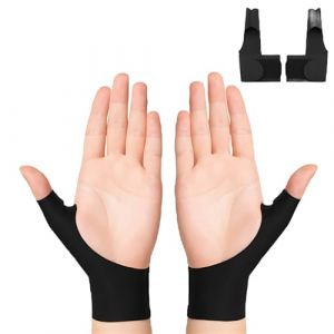 XUZOPIM 1 Paire Attelle Pouce Poignet Gauche Droit Orthèse Pouce Souple Tendinite Gants De Soutien Du Pouce Élastique Support De Poignet De Compression Arthritique Gant De Compression Pouce Arthrose (ZHAO  XINWEI uk shop, neuf)