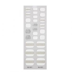 Autocollants pour ongles d'orteils en gel semi-durci Sparkles Bandes de vernis &agrave; ongles des orteils Bandes autocollantes pour p&eacute;dicure Ongles en gel Autocollants pour ongles d'orteils Bandes de vernis (Wanfor, neuf)