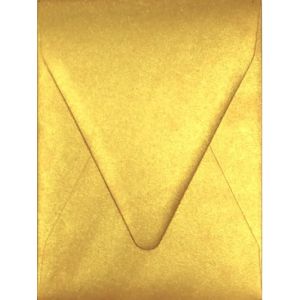 Netuno Lot de 500 enveloppes dor&eacute;es nacr&eacute;es - 18,2 x 13,4 cm - 120 g - Aster m&eacute;tallis&eacute; Cherish - Enveloppes dor&eacute;es brillantes et &eacute;l&eacute;gantes pour cartes de 13 x 18 cm - Enveloppes &eacute;l&eacute;gantes pour mariage (netuno, neuf)