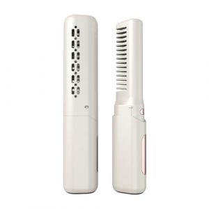 Ptdfjspt Mini Lisseur à Cheveux Professionnel, Peigne Chaud Électrique à Chauffage, Lisseur Portable Multifonctionnel -C (Liming6, neuf)