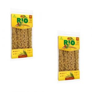 RIO Millet en &Eacute;pis | Pack Double | 2 x 100 g | Compl&eacute;ment Alimentaire pour Perruches, Canaris, Moineaux du Japon et Autres Esp&egrave;ces d'oiseaux de Compagnie | Id&eacute;al pour Jouer et S'entra&icirc;ner (FeedMyAnimal, neuf)