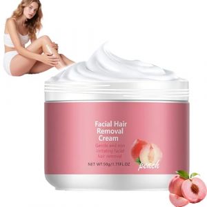 HairErase Facial Hair Removal Cream,Hairerase Cream Face,Painless Facial Hair Removal Creams for Women,5-Minute Visibly Smooth Skin,facial hair removal cream,Suitable for All Skin Types (1PCS) (Yunfa Trading Co., neuf)