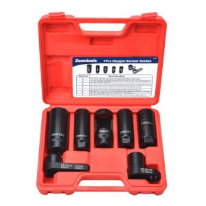 Zoomtools cl&eacute;s &agrave; douille pour sonde lambda, 22mm 27mm 29mm, Entra&icirc;nement 1/2'' 3/8'' (autotools, neuf)