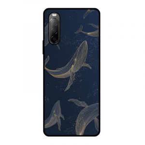 KARTXITAI Coque Compatible avec Sony Xperia 10 II,Housse &Eacute;tui de Protection en Silicone en Gel TPU Souple Case Cover Ultra Douce Emp&ecirc;che Rayures Shock-Absorption - Dauphin 2 (KARTXITAI, neuf)