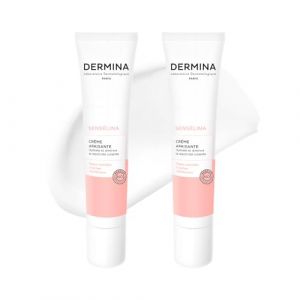 DERMINA - Cr&egrave;me Apaisante Peaux Intol&eacute;rantes - Centella Cr&egrave;me avec Centella Asiatica et Acide Hyaluronique, Unifie le Teint de la Peau,hydrat&eacute;e - 2 PCS (LABORATOIRE SAEVE, neuf)