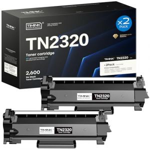 TN2320 Toner compatible avec Brother TN-2320 TN-2310 pour Brother MFC-L2700DW MFC-L2700DN HL-L2340DW HL-L2300D MFC-L2720DW DCP-L2540DN DCP-L2520DW MFC-L2740DW HL-L2360DN (220 Noir (Timinkeu, neuf)