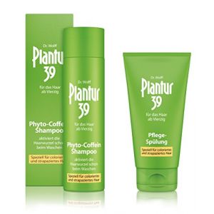 Plantur 39 Phyto Caféine Shampoing 250 ml et Après-shampoing 150 ml | Produits pour cheveux colorés et abîmés | Prévient et réduit la perte de cheveux | Traitement anti chute de cheveux femme (beautydreams, neuf)