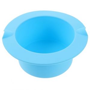 BESTYASH Pot &agrave; Cire en Silicone Bleu Antiadh&eacute;sif Bol Int&eacute;rieur pour Chauffe-Cire R&eacute;cipient de Fonte de Cire R&eacute;utilisable Accessoire Professionnel pour &Eacute;pilation &agrave; Domicile et Salon Outil (Feast of Yan, neuf)