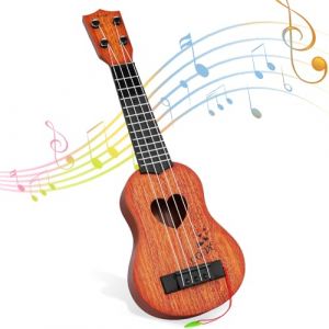 Guitare Enfant 3 Ans, Jouet Ukulele Instrument de Musique Enfant Cadeau Fille Garcon 3 4 5 6 Ans (Befunsol, neuf)