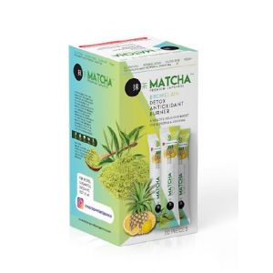 Th&eacute; Detox Antioxydant Br&ucirc;leur Matcha Saveur Brom&eacute;la&iuml;ne Citron 20x10-8gr - 1 bo&icirc;te (MAGGO STORE, neuf)