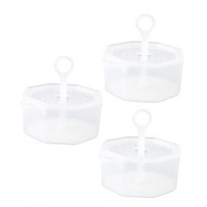 VALICLUD Lot De 3 Tasses &agrave; Mousse Transparentes 150 Ml D&eacute;tachables Machine &agrave; Bulles Lavage Du Visage Accessoires Pratiques Pour Soin Visage Quotidien (Cedongh, neuf)