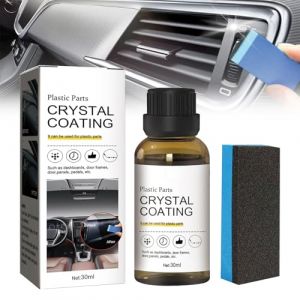 Renovateur Plastique,Assainisseur de Plastique pour Voitures,Restaurateur Plastique Voiture,Renovateur Plastique Voiture Extérieur,Voiture Crystal Coating,Plastic Cleaner & Restorer (Deppr, neuf)