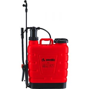 AUSONIA - PULVÉRISATEUR Portable 16 litres avec Levier, Lance ET Bras Pliables pour FACILITER Le Transport ET Le Stockage, RÉVERSIBLE (Peut ÊTRE UTILISÉ Aussi Bien par Un DROITIER Que par Un GAUCHER) (Ausonia Spa, neuf)
